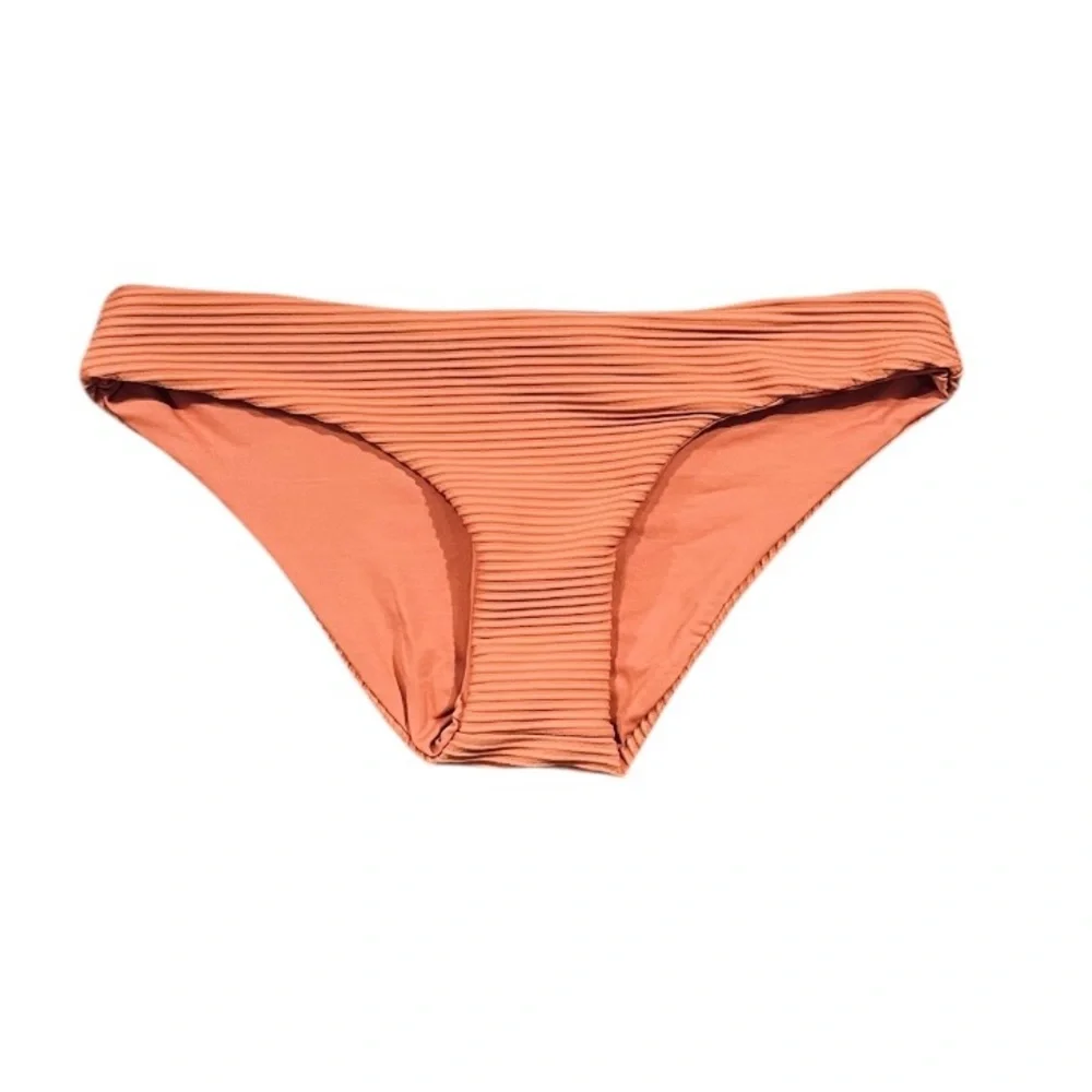 NWT L*Space Ribbed Sandy Classic Bikini Bottom